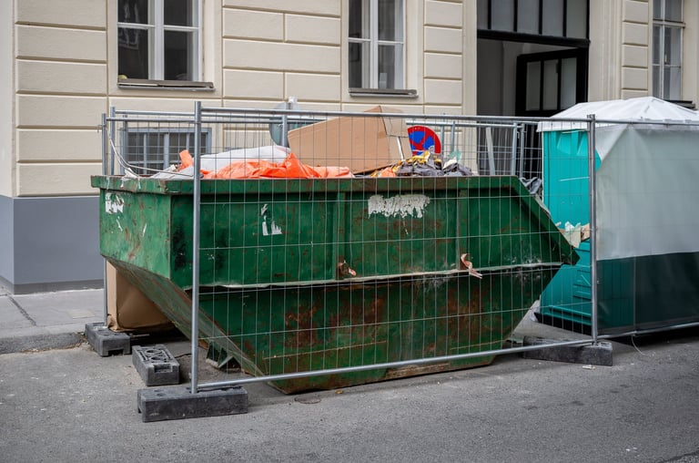 Green dumpster service